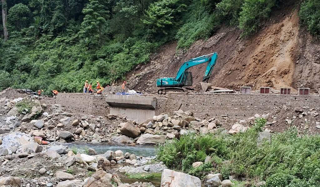 Villagers ask for a bridge that lasts