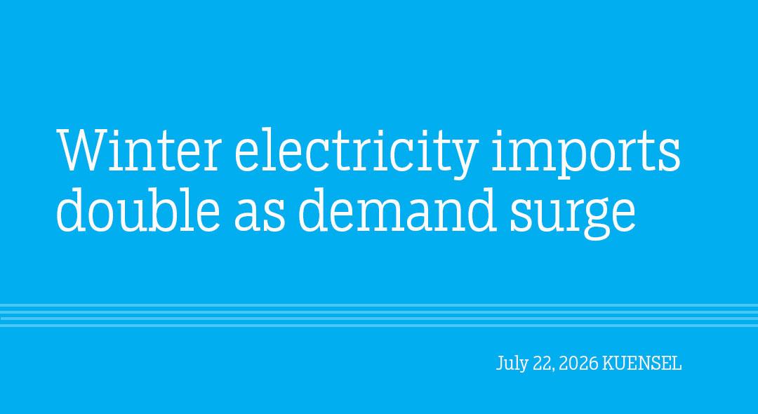 Winter electricity imports double as demand surge