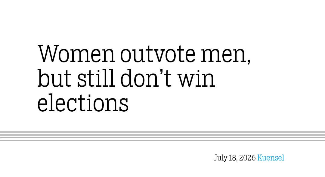 Women outvote men, but still don’t win elections