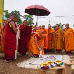 Sacred ground blessing marks beginning of 108 Jangchub Chorten project