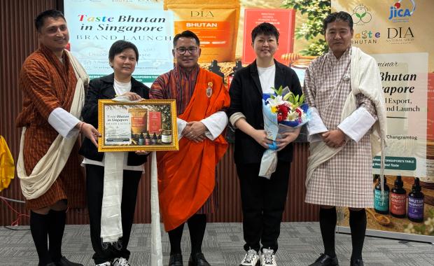 DAMC launches "Taste Bhutan" brand for Singapore market