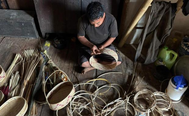 Bamboo behind Bjoka’s livelihood is running short