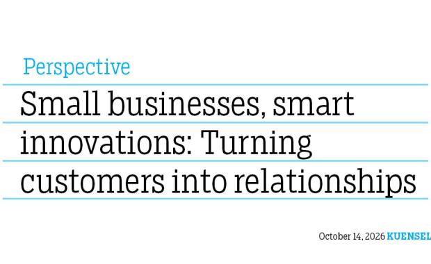 Small businesses, smart innovations: Turning customers into relationships