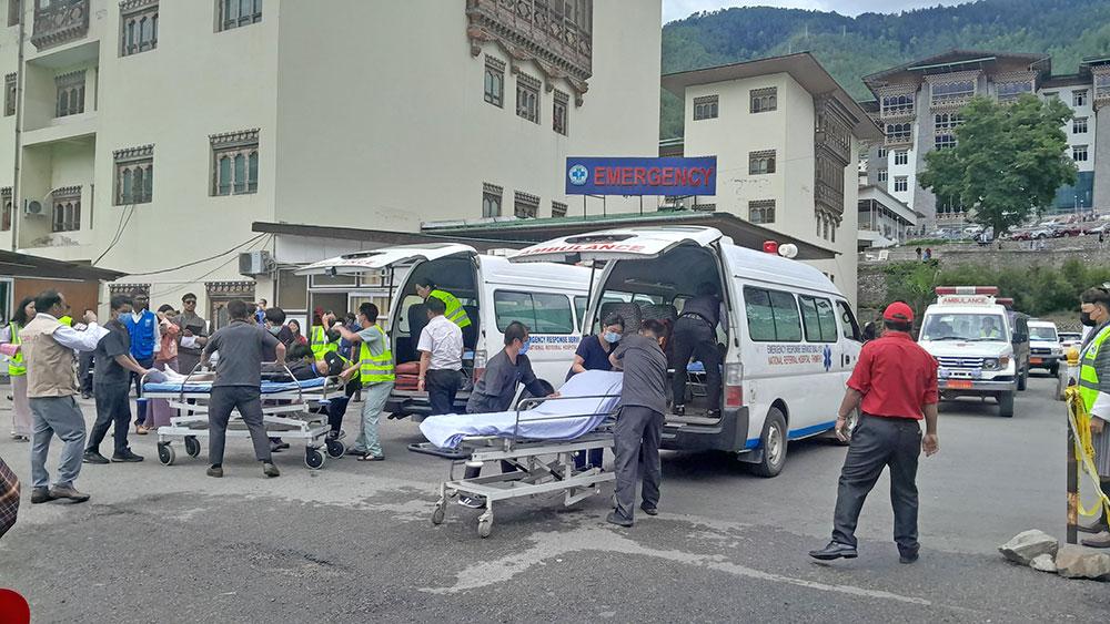 Full-scale earthquake drill tests Thimphu’s disaster readiness