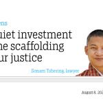 A quiet investment in the scaffolding of our justice