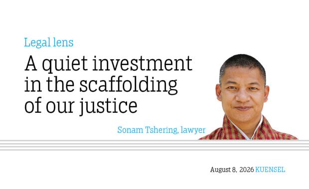 A quiet investment in the scaffolding of our justice