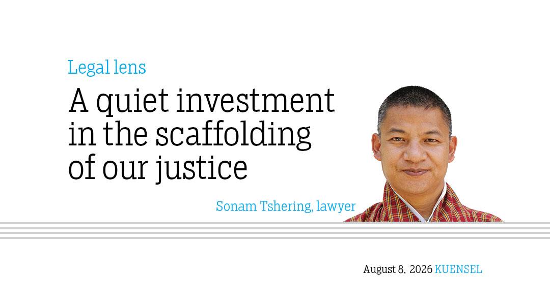 A quiet investment in the scaffolding of our justice