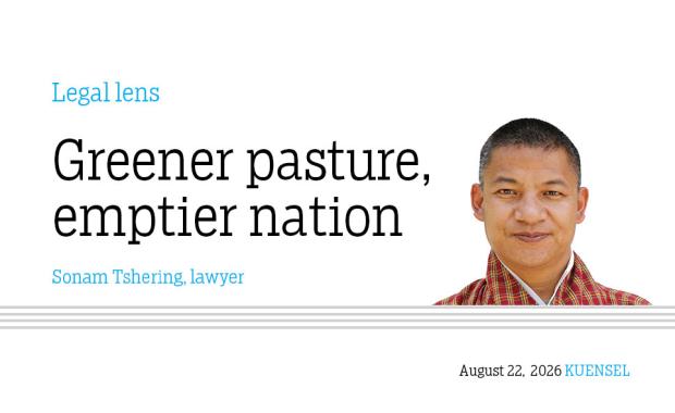 Greener pasture, emptier nation