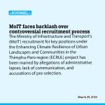 MoIT faces backlash over controversial recruitment process