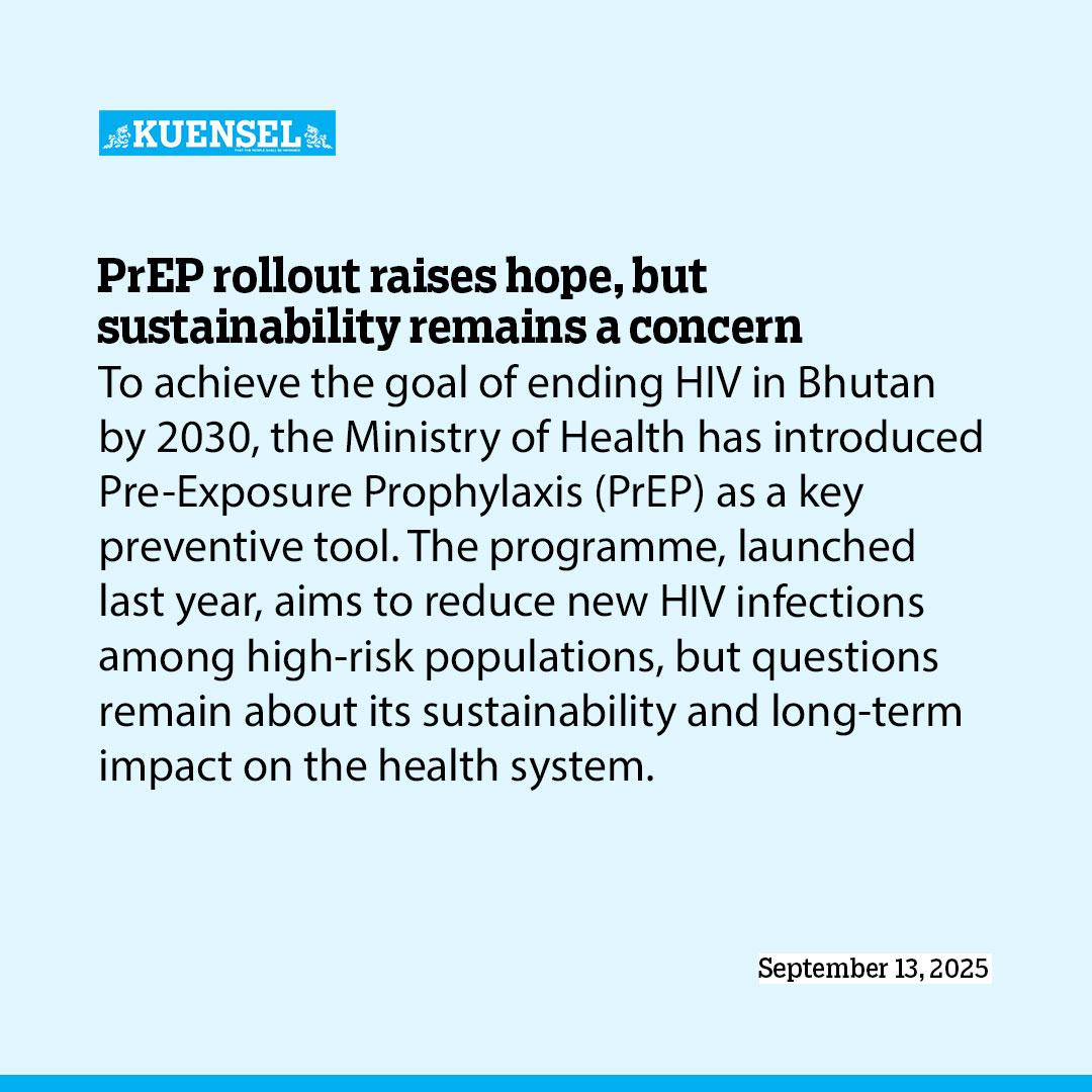 PrEP rollout raises hope, but sustainability remains a concern