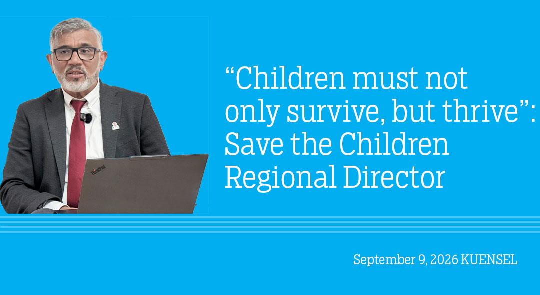 “Children must not only survive, but thrive”: Save the Children Regional Director