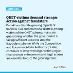 QNET victims demand stronger action against fraudsters