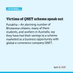 Victims of QNET scheme speak out