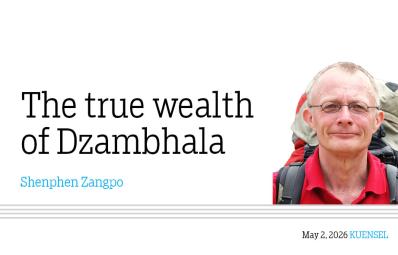 The true wealth of Dzambhala