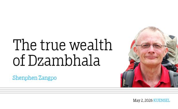 The true wealth of Dzambhala