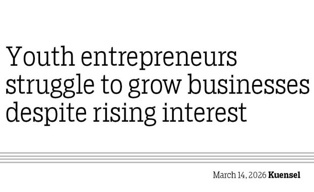 Youth entrepreneurs struggle to grow businesses despite rising interest