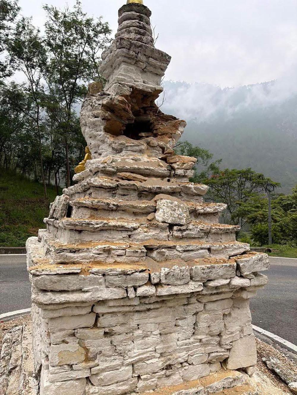 Mongar turns to communities to protect chortens from vandalism