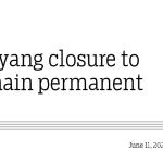 Drayang closure to remain permanent