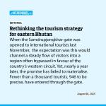 Rethinking the tourism strategy for eastern Bhutan