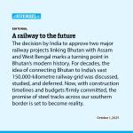 A railway to the future