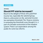 Should PIT slab be increased?