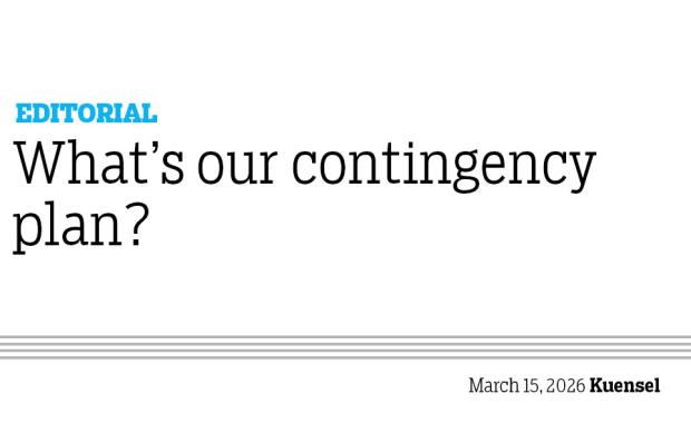 What’s our contingency plan?