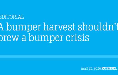 A bumper harvest shouldn’t brew a bumper crisis