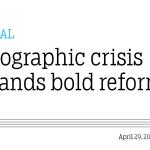 Demographic crisis demands bold reforms