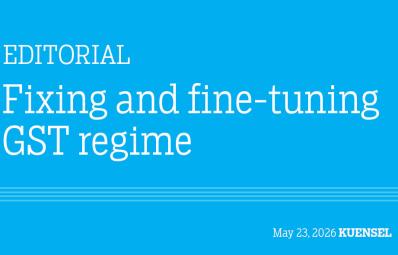 Fixing and fine-tuning GST regime