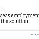 Overseas employment isn’t the solution
