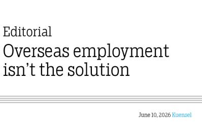 Overseas employment isn’t the solution