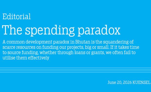 The spending paradox