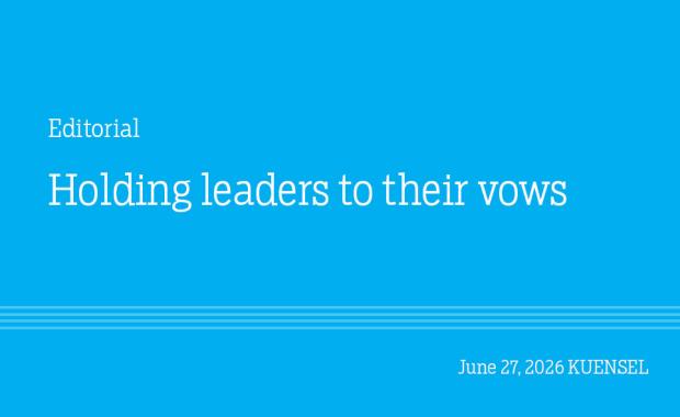Holding leaders to their vows