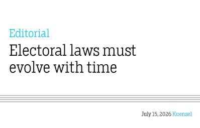 Electoral laws must evolve with time