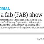 Not a fab (FAB) show