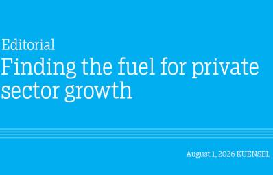 Finding the fuel for private sector growth