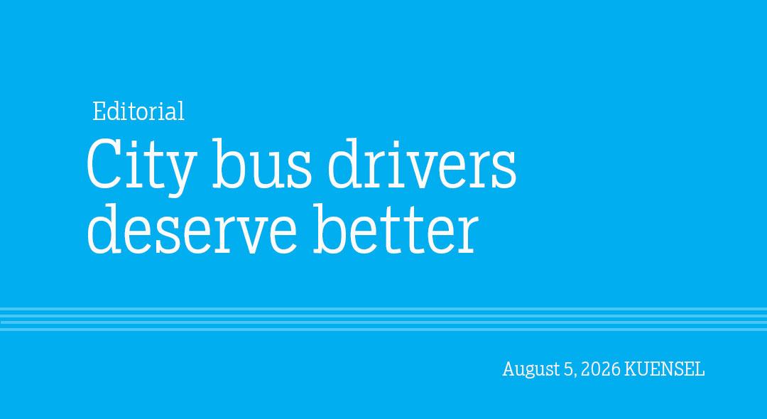 City bus drivers deserve better