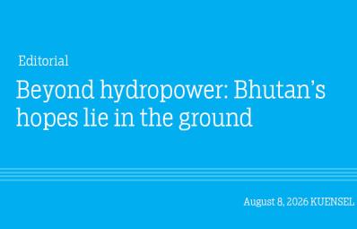 Beyond hydropower: Bhutan’s hopes lie in the ground