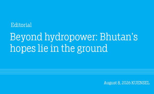 Beyond hydropower: Bhutan’s hopes lie in the ground