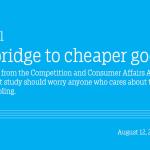 The bridge to cheaper goods