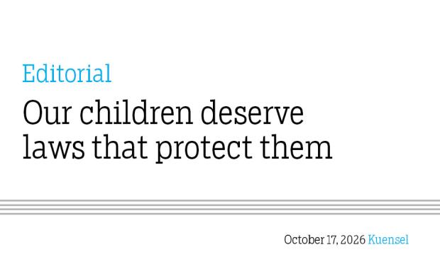 Our children deserve laws that protect them