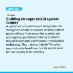 Building stronger shield against forgery
