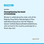 Strengthening the bond of friendship