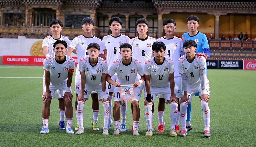 Bhutan falls to Singapore in AFC U-20 qualifier opener