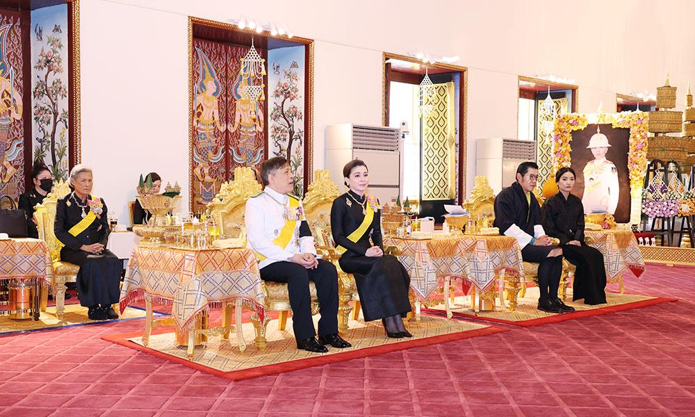 Their Majesties attend Royal Funerary Rites in Thailand