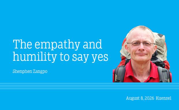 The empathy and humility to say yes