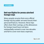 Red-eye flights for penny-pinched foreign trips
