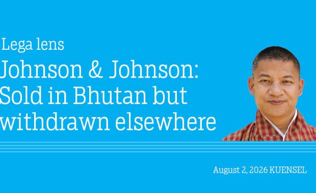 Johnson & Johnson: Sold in Bhutan but withdrawn elsewhere