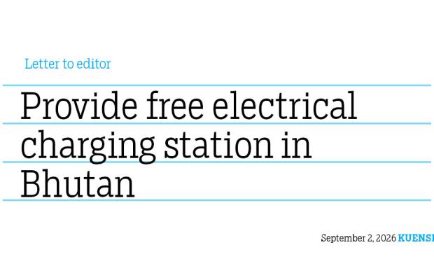 Provide free electrical charging station in Bhutan