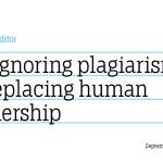 AI: Ignoring plagiarism or replacing human ownership